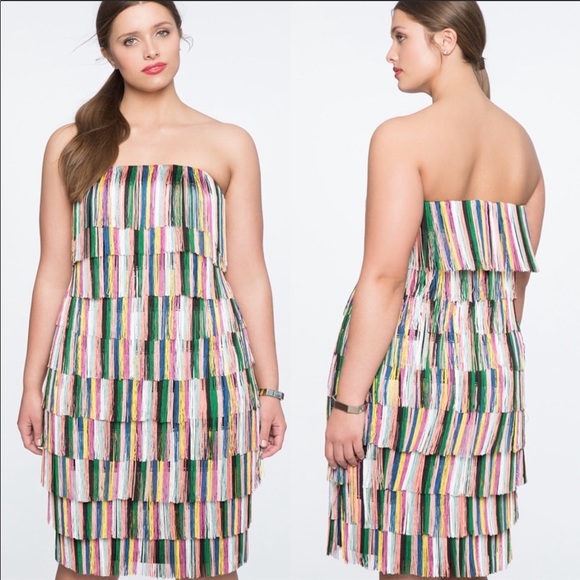 fringe dress size 20